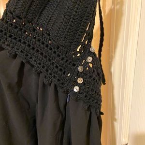 Abercrombie crochet maxi dress!